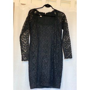 Black Lace Cocktail Dress